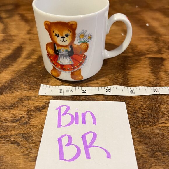 Vintage Reutter Child Kid Feeding Dish Set 3 Teddy Bears Red Porcelain Germany - Picture 9 of 11